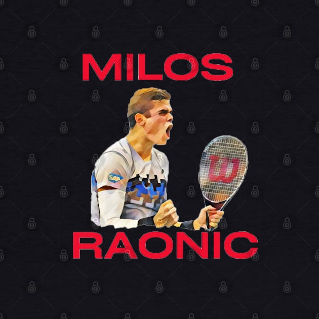 milos raonic by BorodinaAlen